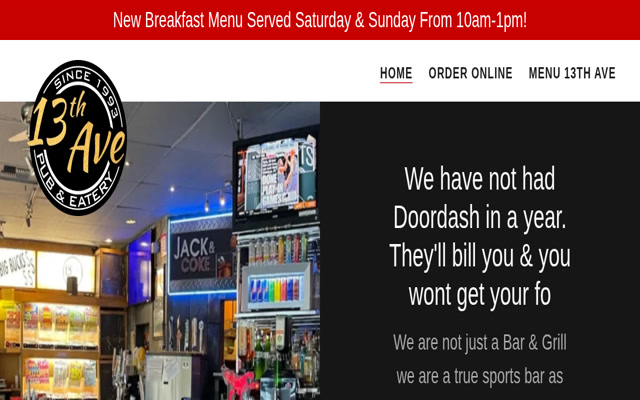 13th Ave Pub & Eatery