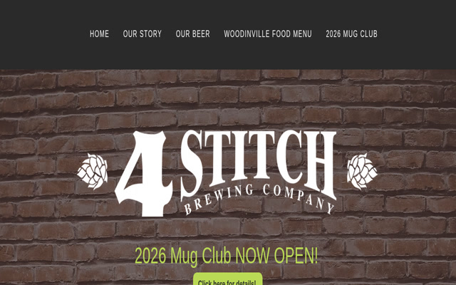 4 Stitch Brewing Company - Mill Creek