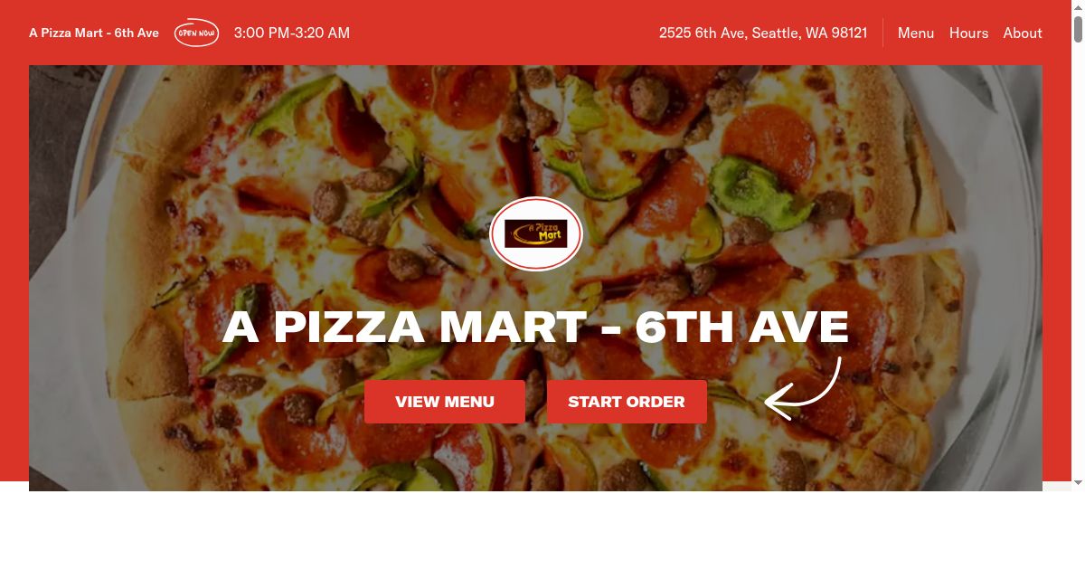 A Pizza Mart (Belltown)