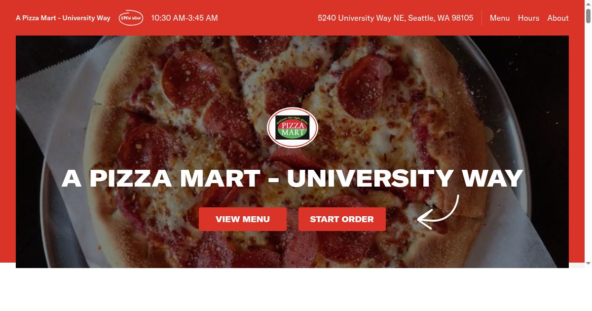 A-Pizza Mart (U District)