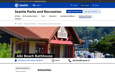Alki Beach Bathhouse