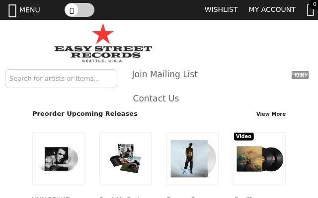 Easy Street Records & Cafe