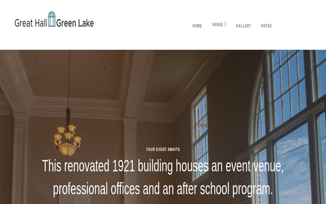 Great Hall at Green Lake