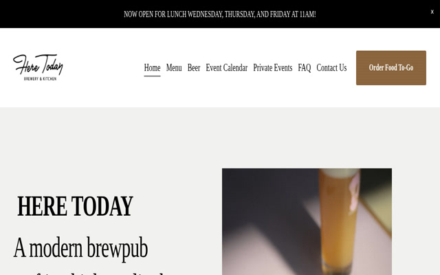 Here Today Brewery & Kitchen