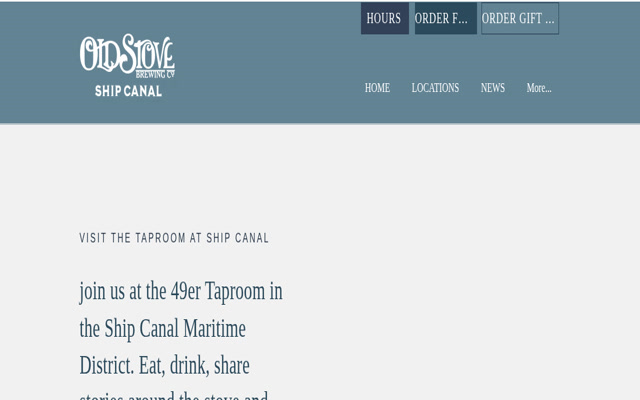 Old Stove Brewing Ship Canal