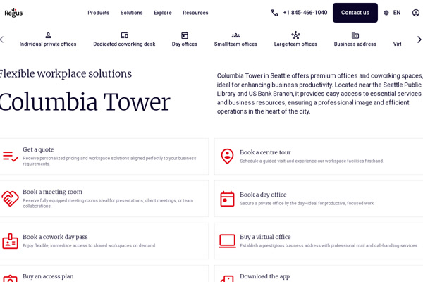 Regus Columbia Tower